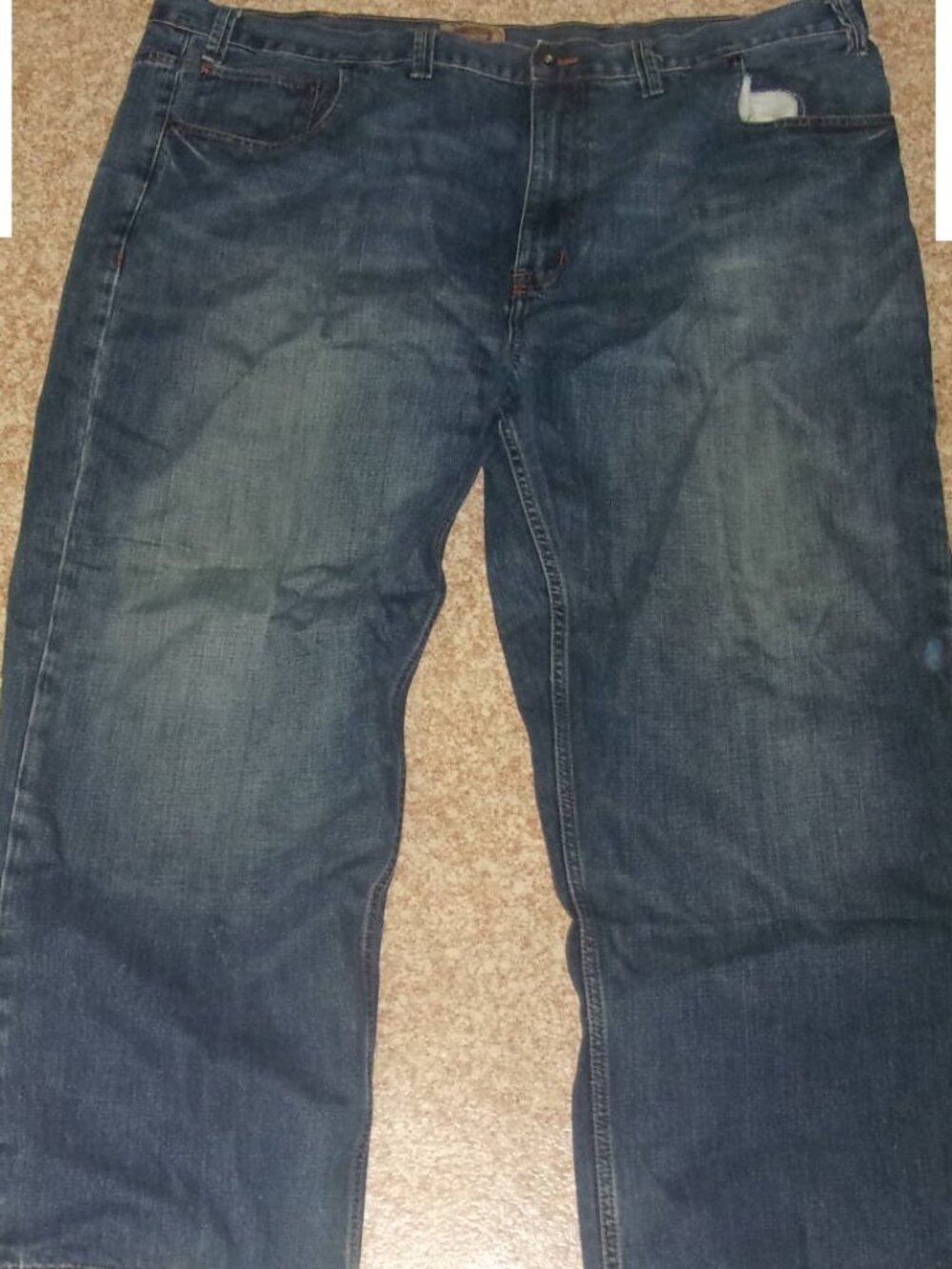 The Foundry Supply Co Men's 48 x 29 Blue Jeans